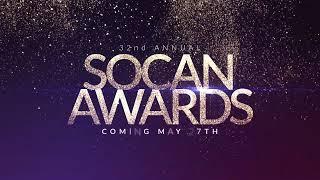 SOCAN Awards 2021 on May 27th!