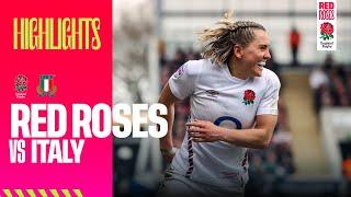 Six of the best | Red Roses v Italy highlights