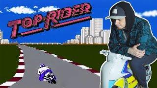 Top Rider - Надувной мотоцикл для Famicom