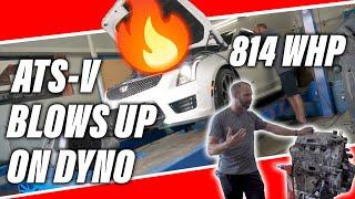 Our Most Expensive Dyno Pull EVER // ATS-V Big Turbo Dyno