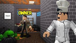 I Worked At A FANCY Restaurant.. But I Exposed The Owner's DISGUSTING Secret! (Roblox Bloxburg)