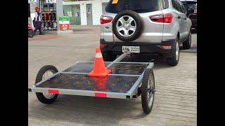 DIY ultralight trailer only 50kg!