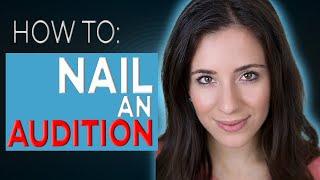 HOW TO NAIL AN AUDITION | ACTING TIPS WITH ELIANA GHEN