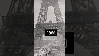 Evolution of Eiffel tower 1880 to 2924#shots #viral #motivational #trending #history #evaluation