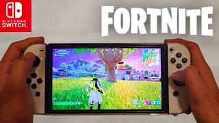 Nintendo Switch *OLED Fortnite Gameplay  *Maximizing Performance