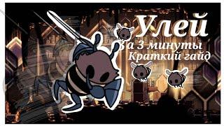 Улей. Самая красивая локация в Hollow Knight. Всё о Улье. Кто обитает в улье? Амулет Кровь Улья