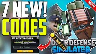 ️UPDATE!!️ TOWER DEFENSE SIMULATOR ROBLOX CODES 2025 - TOWER DEFENSE CODES 2025 - TDS