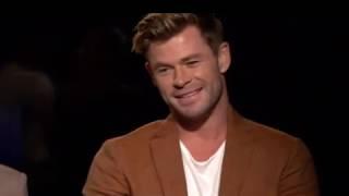 Chris Hemsworth, Brie Larson and Don Cheadle Interview