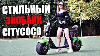 Крутой электроскутер. Городской электробайк ситикоко. Электроскутер Seev Citycoco X7 BR20