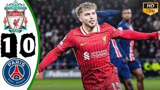 Liverpool vs PSG 1:0 Latest Highlights All Goals 2025 / Harvey Elliott Goal 