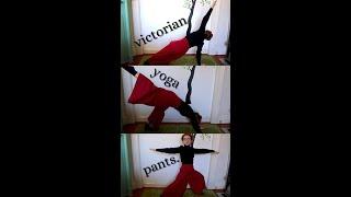Bored of your athletic clothes? Make Victorian yoga pants!