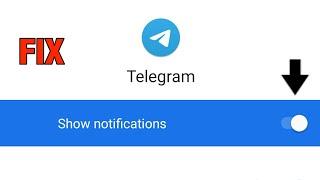 Telegram Notifications Not Working Fix