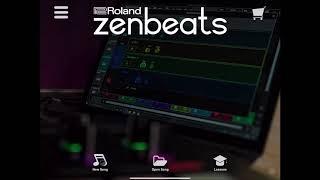 Roland Zenbeats - Tutorial: Part 1 - Getting started, UI, Layout, Navigation