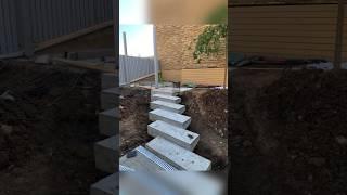Лестница из бетона для дома как сделать 