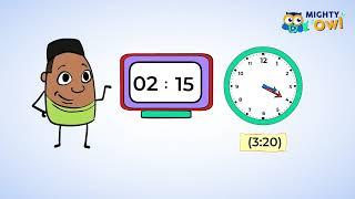 Telling Time and Elapsed Time Problems | MightyOwl Math | 3rd Grade