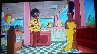 Monet Exchange and Bob the Drag Queen cameo on "The Simpsons" | The girls are fighting!