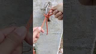 Quick Rope Releasing_ clove hitch.