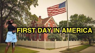 A Tough Welcome To The USA! First Day Struggles In America 