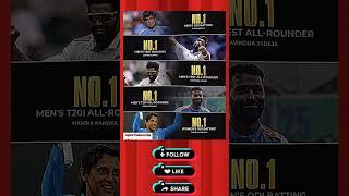  India’s Cricket Kings & Queen – All Ranked No.1! 
