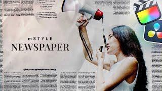 mStyle Newspaper — Diverse Press-Inspired Presets for Final Cut Pro — MotionVFX