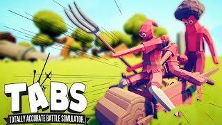 БЕЗБАШЕННЫЕ БАЙКЕРЫ на ТАЧКЕ и Новые СЕКРЕТНЫЕ ЮНИТЫ - Totally Accurate Battle Simulator (TABS/ТАБС)