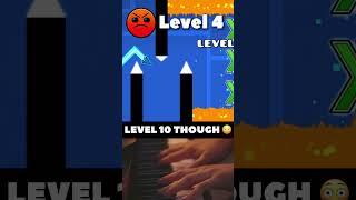 HARDEST LEVEL 10 - GEOMETRY DASH #geometrydash #gaming #gd #shorts