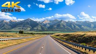 2 Hours of Montana Big Sky Country Scenic Mountain Driving 4K