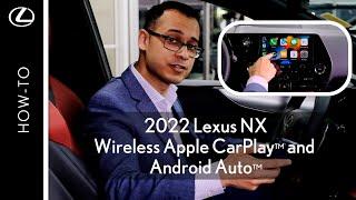 How To Use Wireless Apple CarPlay | 2022 Lexus NX