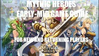 Mythic Heroes GENERAL EARLY to MID GAME GUIDE || Resources, Heroes, and Spending Guide