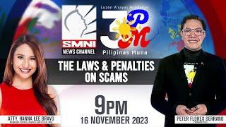 LIVE: 3PM Luzon Visayas Mindanao – Pilipinas Muna with Peter Flores Serrano | November 16, 2023