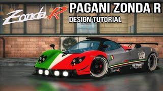 Pagani Zonda R Detailed Livery Tutorial | Car Parking Multiplayer