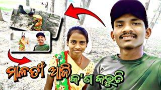 ମାଳତୀ ଆଜି କ'ଣ କରୁଚି.🫣 HOW TO MALATIRAJA VLOG.HOW TO WORK LEAF MALATI.@MALATISING.1.M