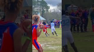 Insane Diving Interception 7on7 Football   #7on7 #football #fyp #ot7 #dr7