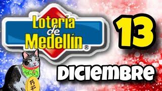 Resultado LOTERIA DE MEDELLIN Viernes 13 de Diciembre de 2024