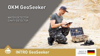 Water detector and cavity detector GeoSeeker | OKM Germany | Underground water detection