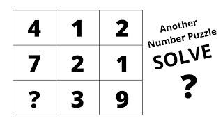 Simple Logic Maths Puzzle Solution | Maths  Puzzles With Answers