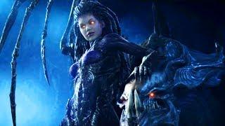 Zeratul vs Kerrigan. Protoss and Zerg Queen in Temple (Starcraft 2 | Cinematic Trailer 16:9)