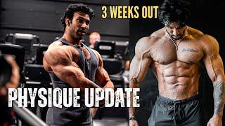 3 WEEKS OUT | FULL PUSH WORKOUT WITH EXPLANATION | Bhuwan Chauhan