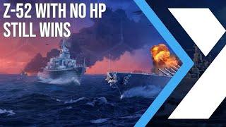 Playing a Destroyer in Hard Mode | World of Warships: Legends