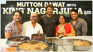 Mutton Dawat With King Nagarjuna Sir || Mehaboob Dilse || wild dog || Infinitum Media