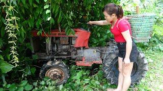 Repair Maintain Agricultural Machinery. Repair Abandoned Large Tractor. Repair Restoration Complete