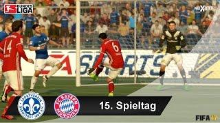 SV Darmstadt 98 vs FC Bayern München Bundesliga 15. Spieltag 17.12.2016 All Goals & Highlights