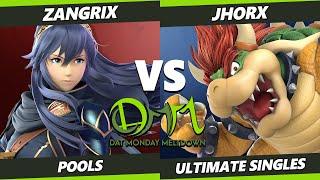 DAT Monday Meltdown 223 - Zangrix (Lucina) Vs. Jhorx (Bowser) SSBU Ultimate Tournament