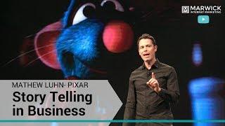 Story Telling In Business - Pixar Story Teller Mathew Luhn at CIMC / Marwick Marketing