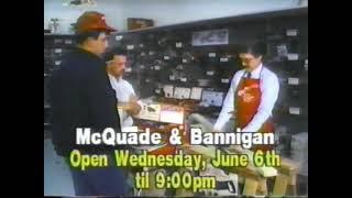 McQuade and Bannigan Watertown Commercial 1991