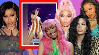 ‼️Cardi B EMB️RASSING performance! Nicki Minaj on album and Reginae advice. Chrisean Rock and Bluef