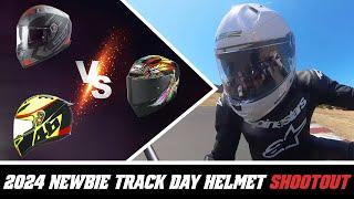 2024 Newbie Track Day Helmet Shootout at SpeedAddicts.com