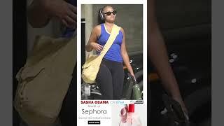 Sasha Obama Leaves The Gym Looking Cool In A Fuzzy Slippers And Glam Shades!‍ #maliaobamaonlyfans