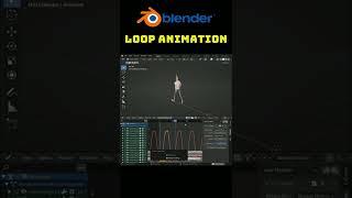 Blender Loop Animation #short