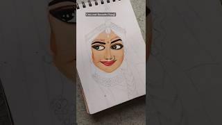 Radharani painting    (part 3) #art #artshorts #painting #shorts
